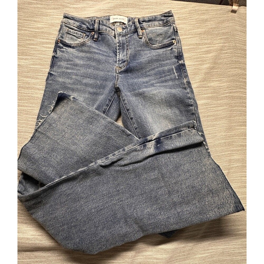 NWT Dear John Women's Blue Rosa Flared Jeans - Size 26 San Clemente